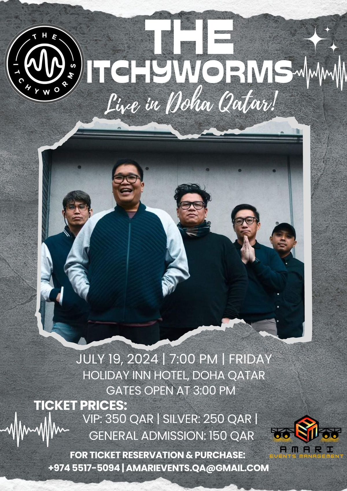 The Itchyworms Live in Doha Qatar