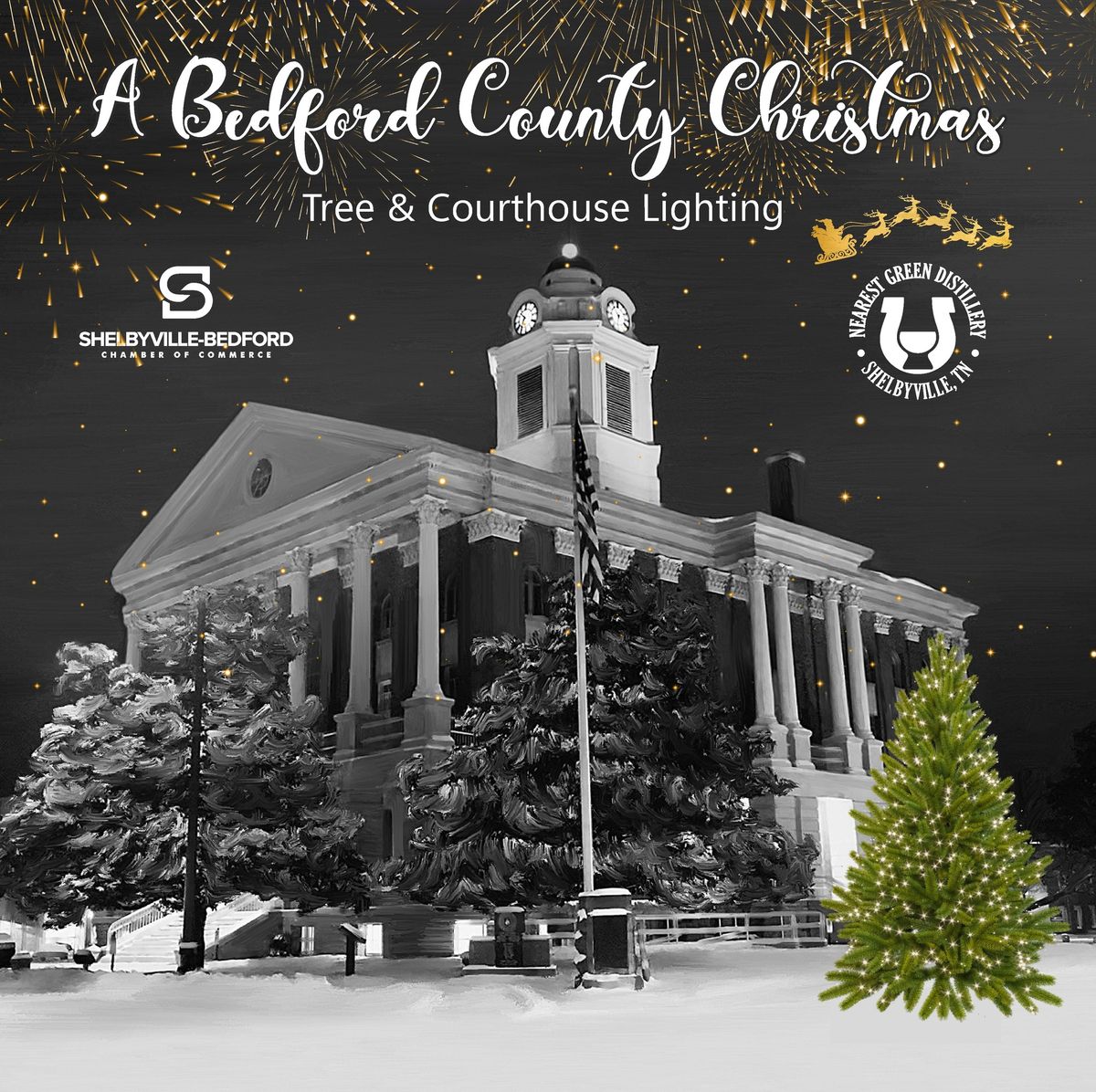 \u201cA Bedford County Christmas\u201d Tree and Courthouse Lighting 