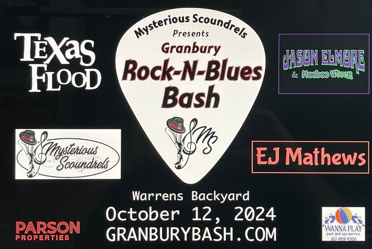 Texas Flood at 3rd Annual Granbury Rock-N-Blues Bash