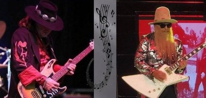 \u2b50 ZZ TOP & STEVIE RAY VAUGHAN TRIBUTE SHOW Two jammed pack Rock & Rollers