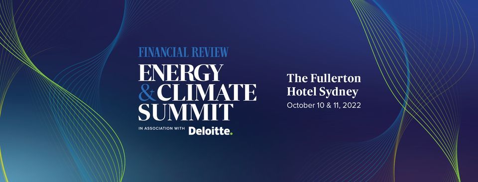 Financial Review Energy & Climate Summit