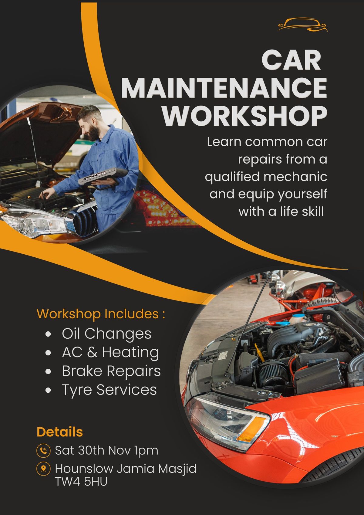 Car Maintenance Workshop