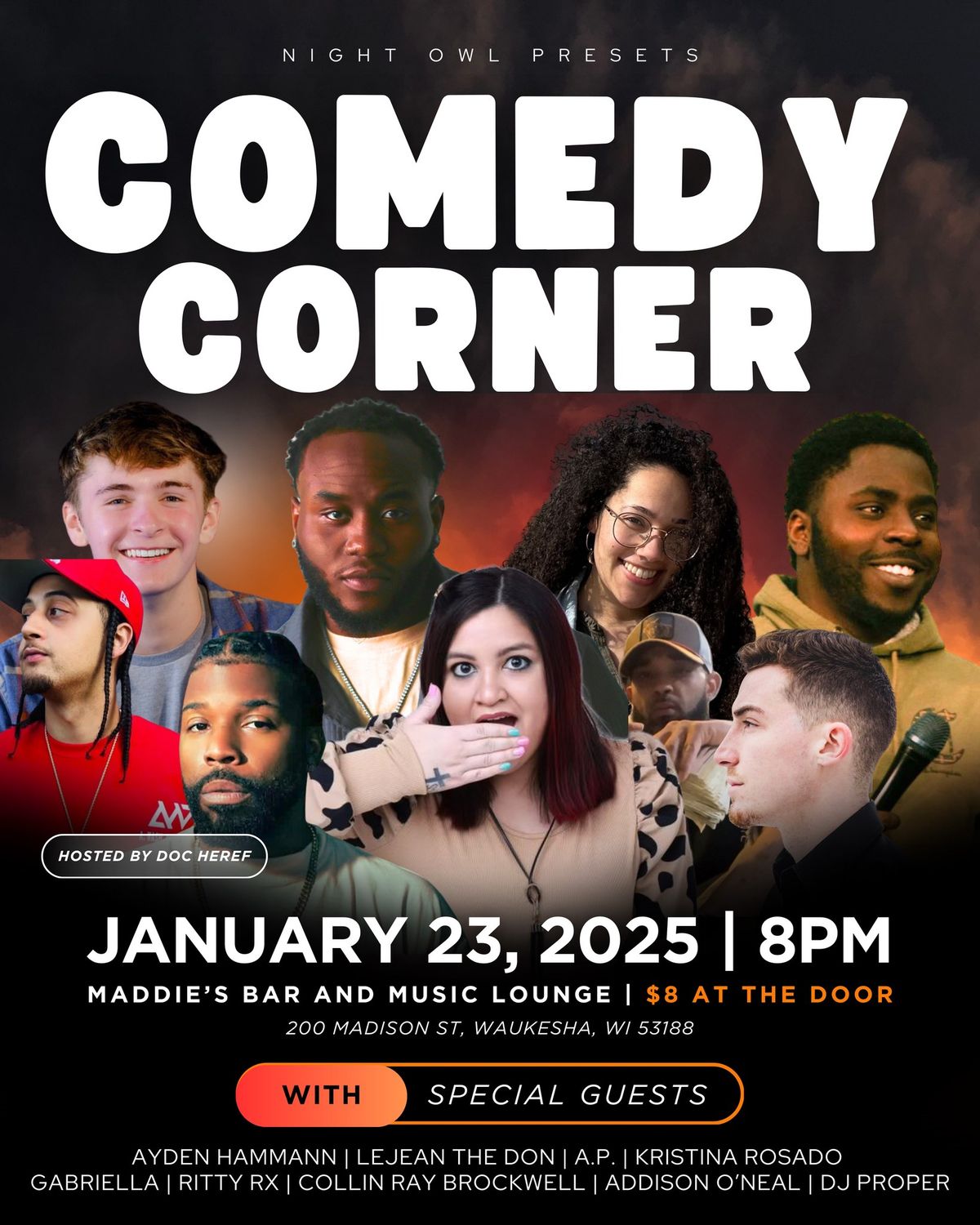 COMEDY CORNER - WAUKESHA WI 