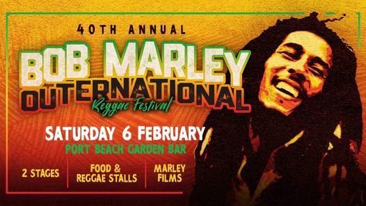 40th Annual Bob Marley Outernational Reggae Festival Tickets At Port Beach Garden Bar North Fremantle 6 February 2021 Bob Marley Festival 2022 Long Beach