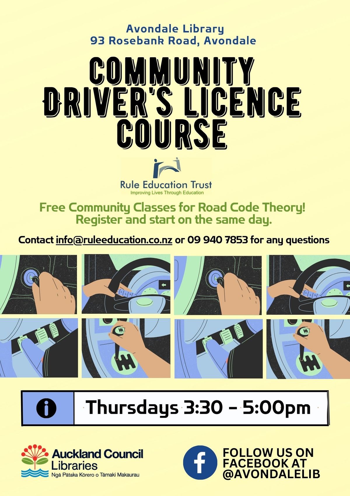 Community Driver's Licence Class by Rule Education