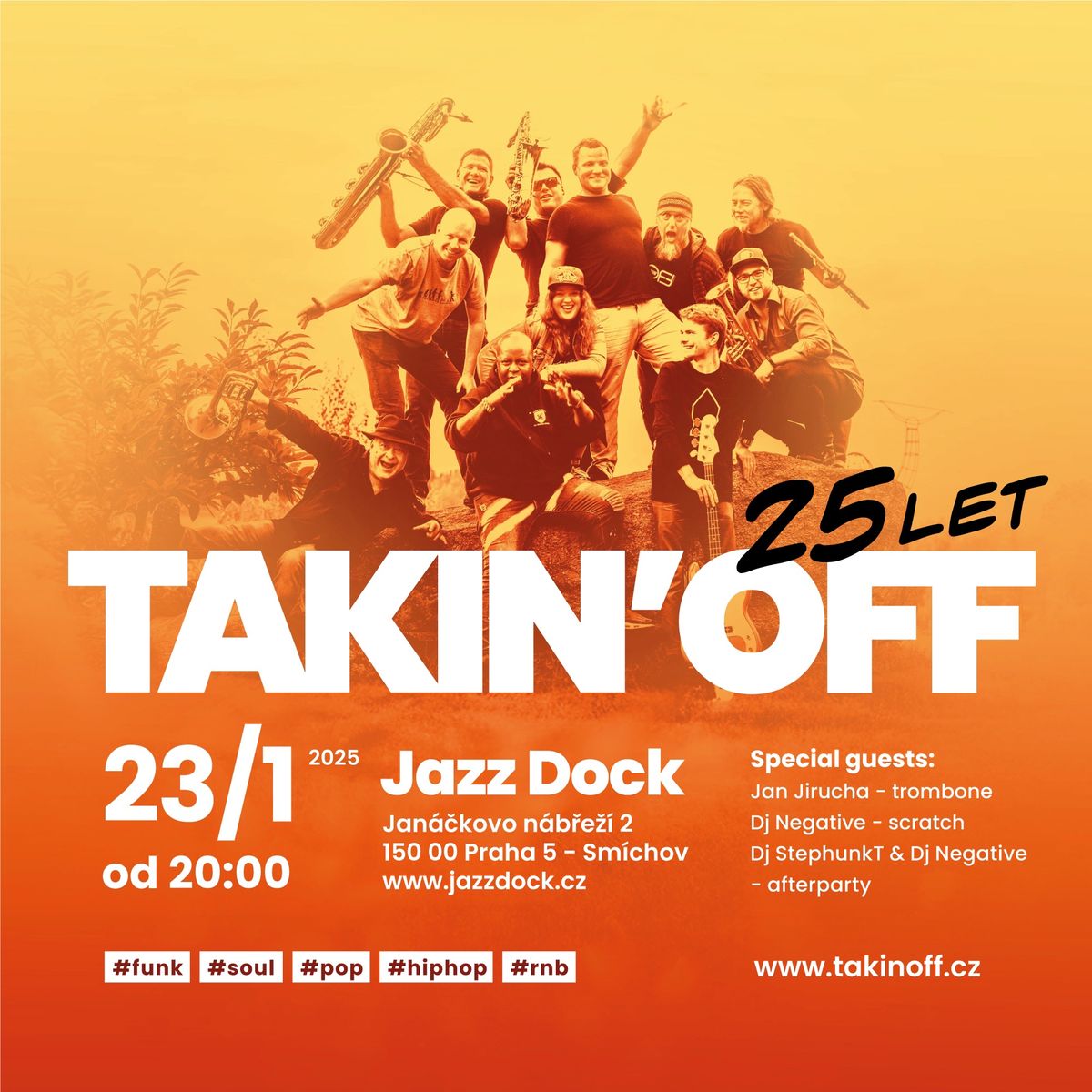 TAKINOFF 25\u2019  anniversary at JAZZDOCK