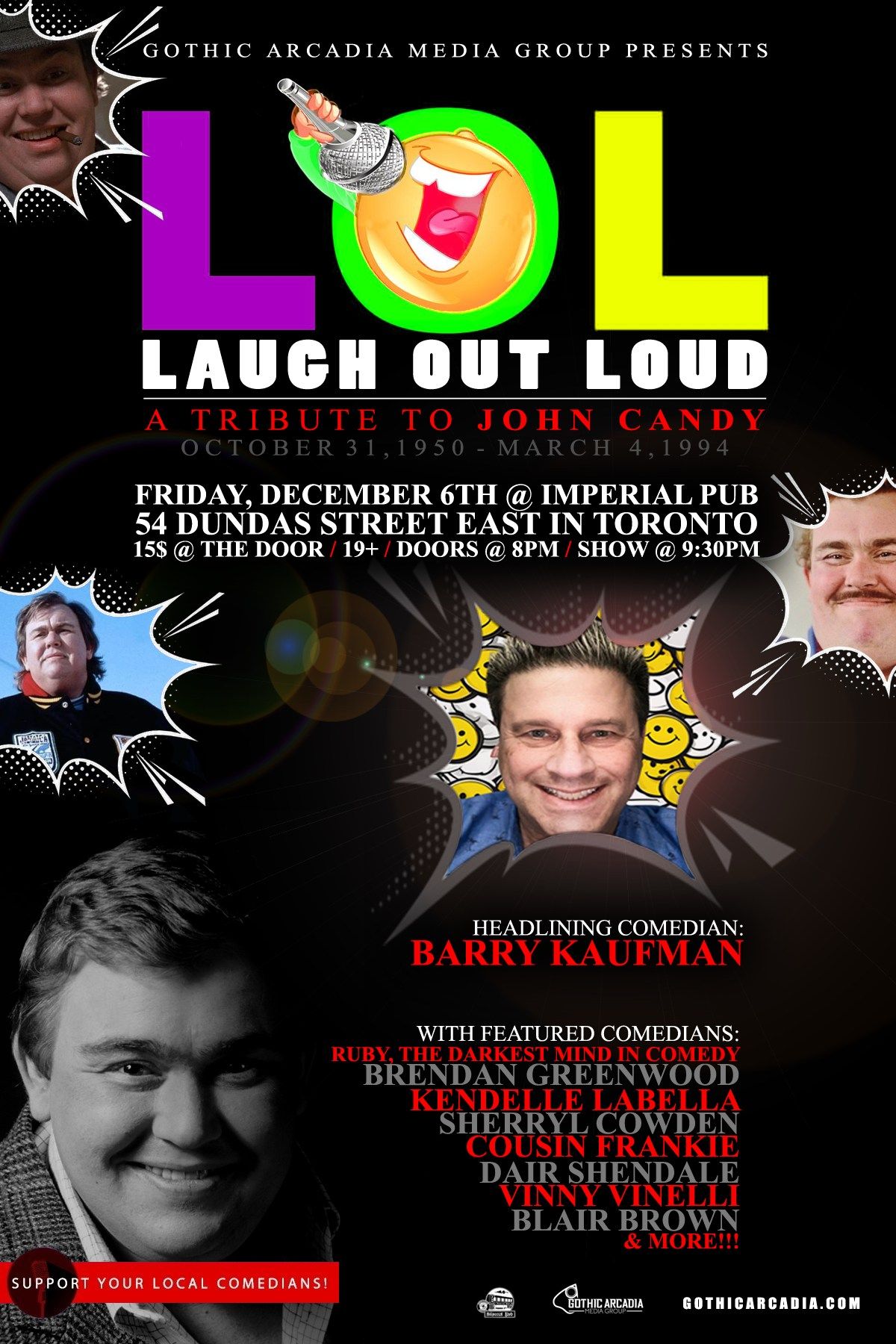 LAUGH OUT LOUD - A Tribute to John Candy