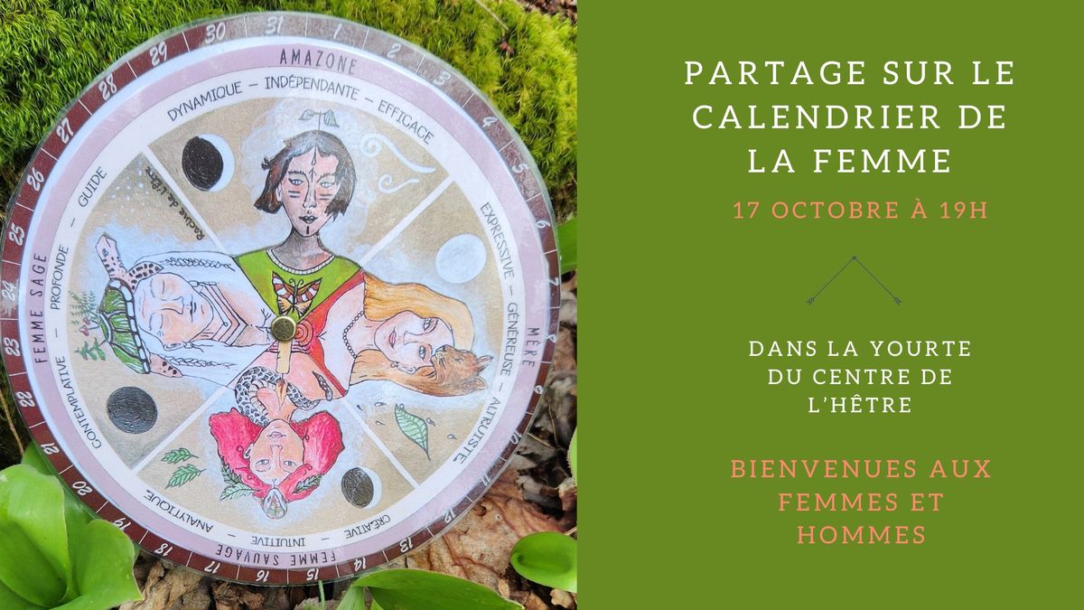 Partage sur le Calendrier de la Femme