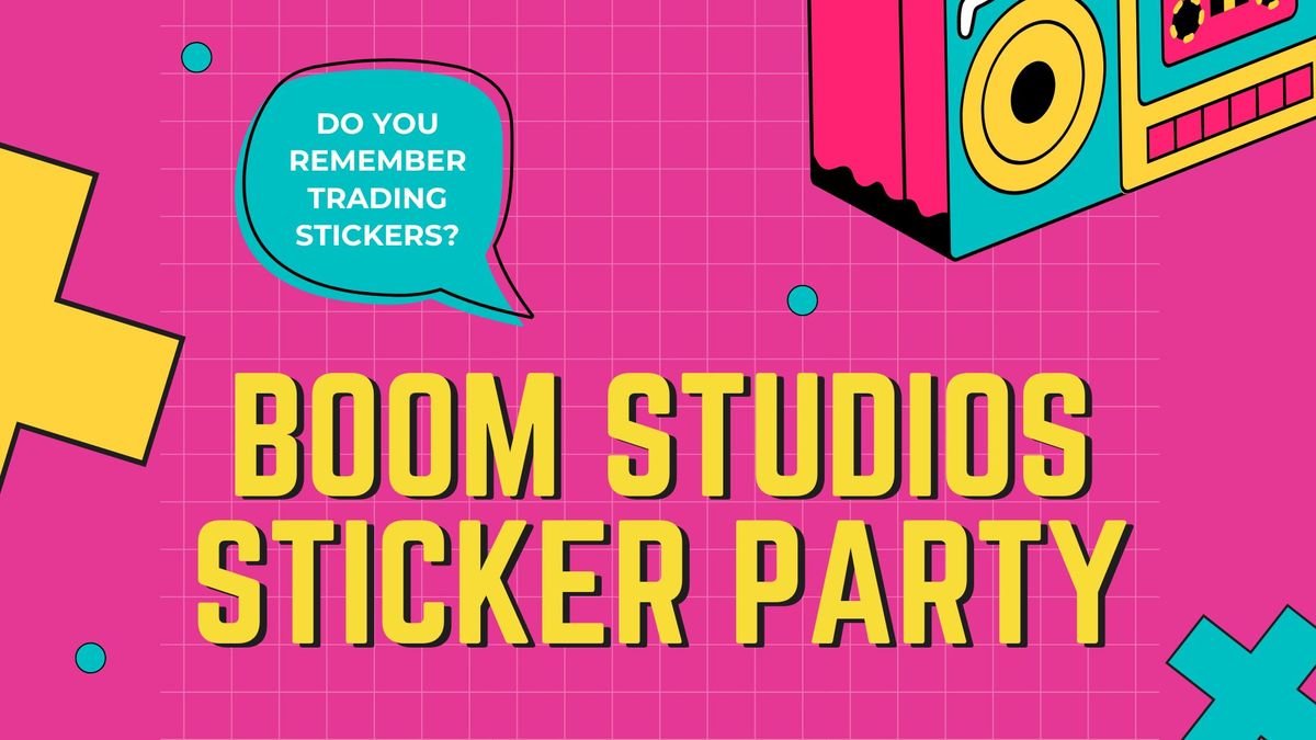 Boom Studios Sticker Party