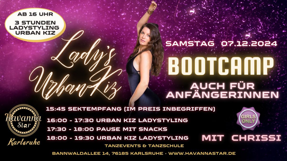 Lady's Urban Kiz Bootcamp * Auch f\u00fcr Anf\u00e4ngerinnen geeignet