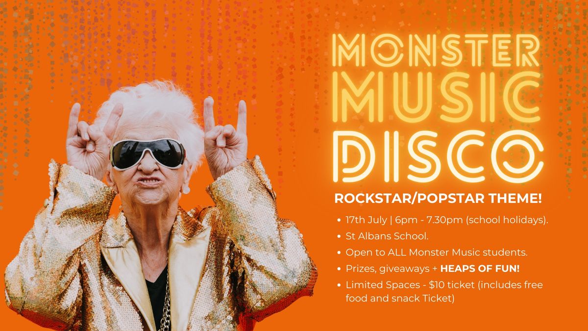 Monster Music Disco | Rockstar\/Popstar Theme