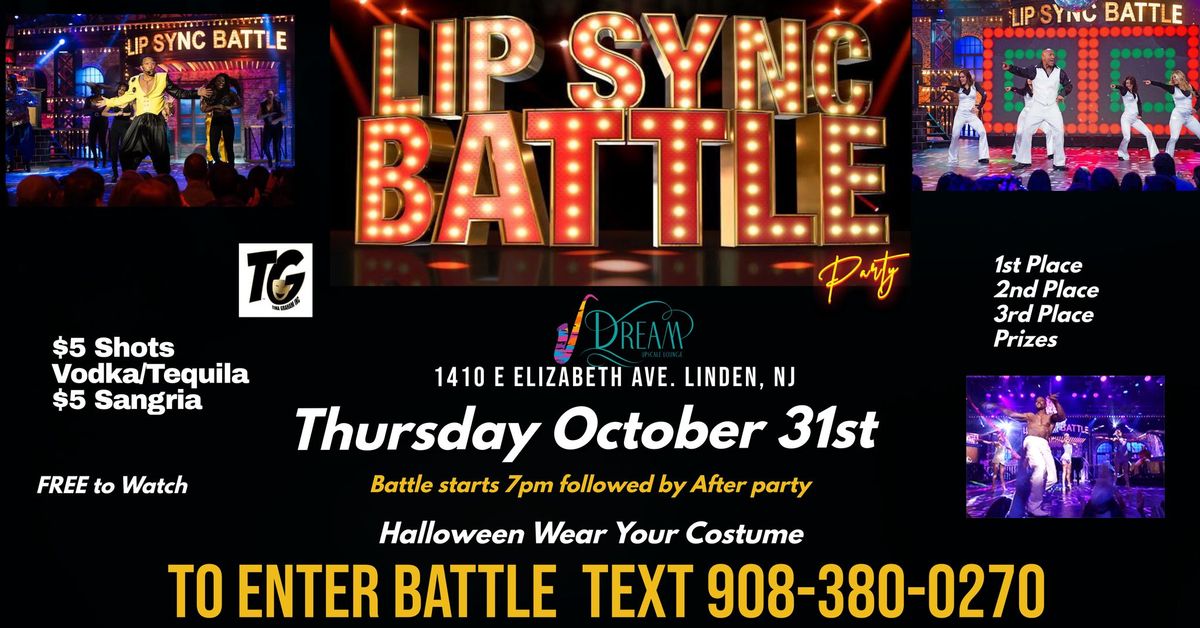 Lip Sync Battle & Costume After Party - Cash Prizes - Mature Crowd 