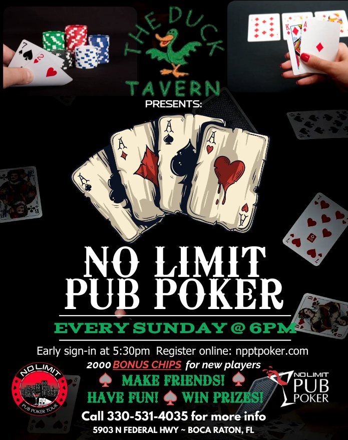 Pub Poker @ The Duck Tavern