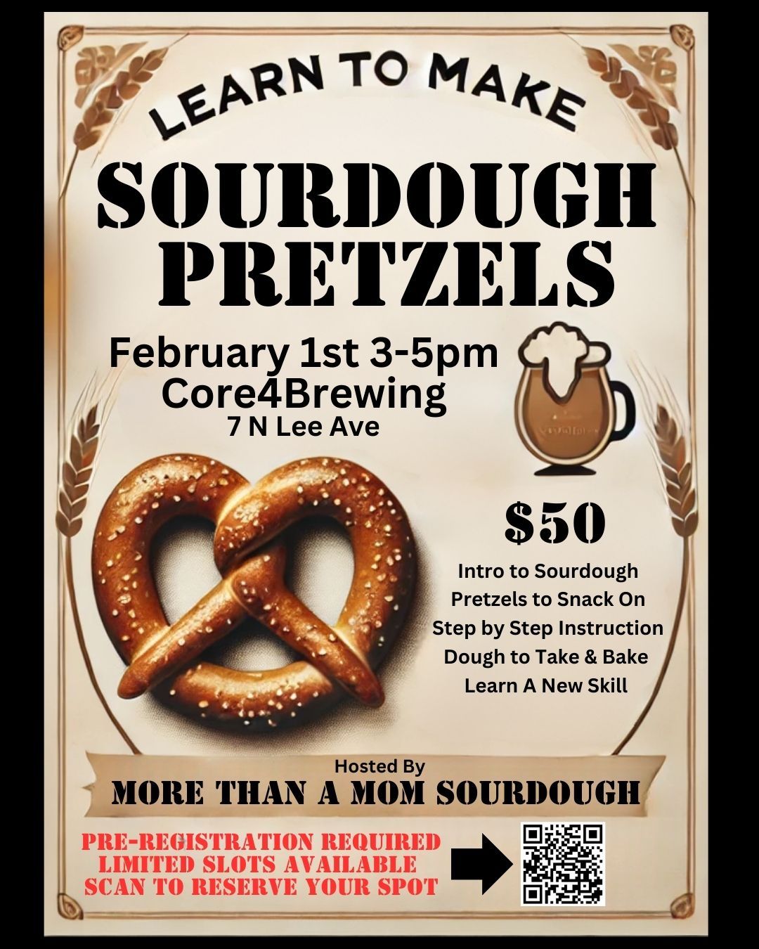 Learn to Make Sourdough Pretzels 