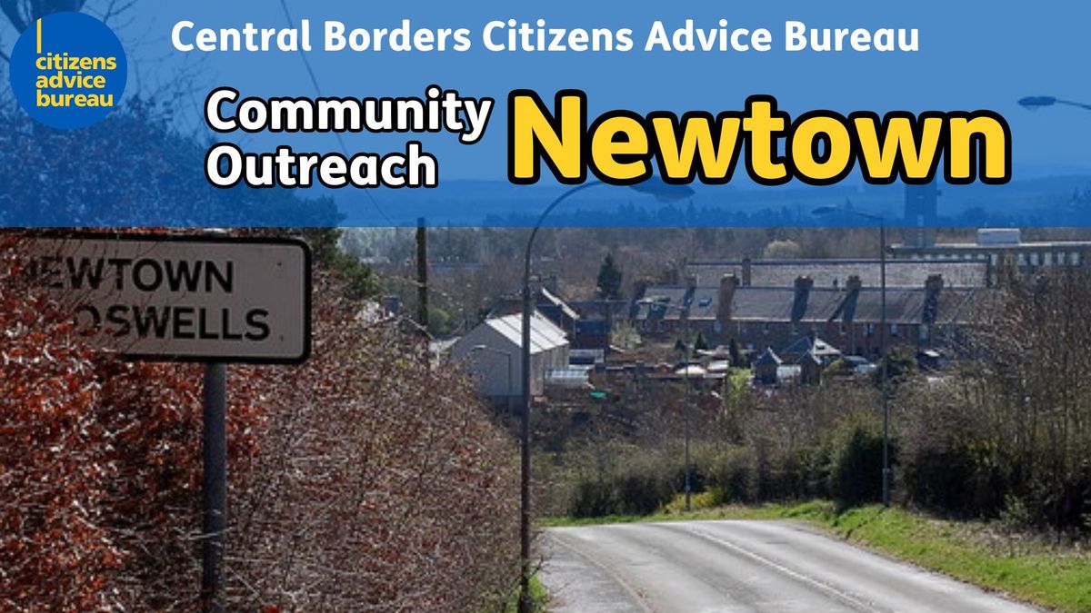 Outreach Advice Session- Newtown Community Wing