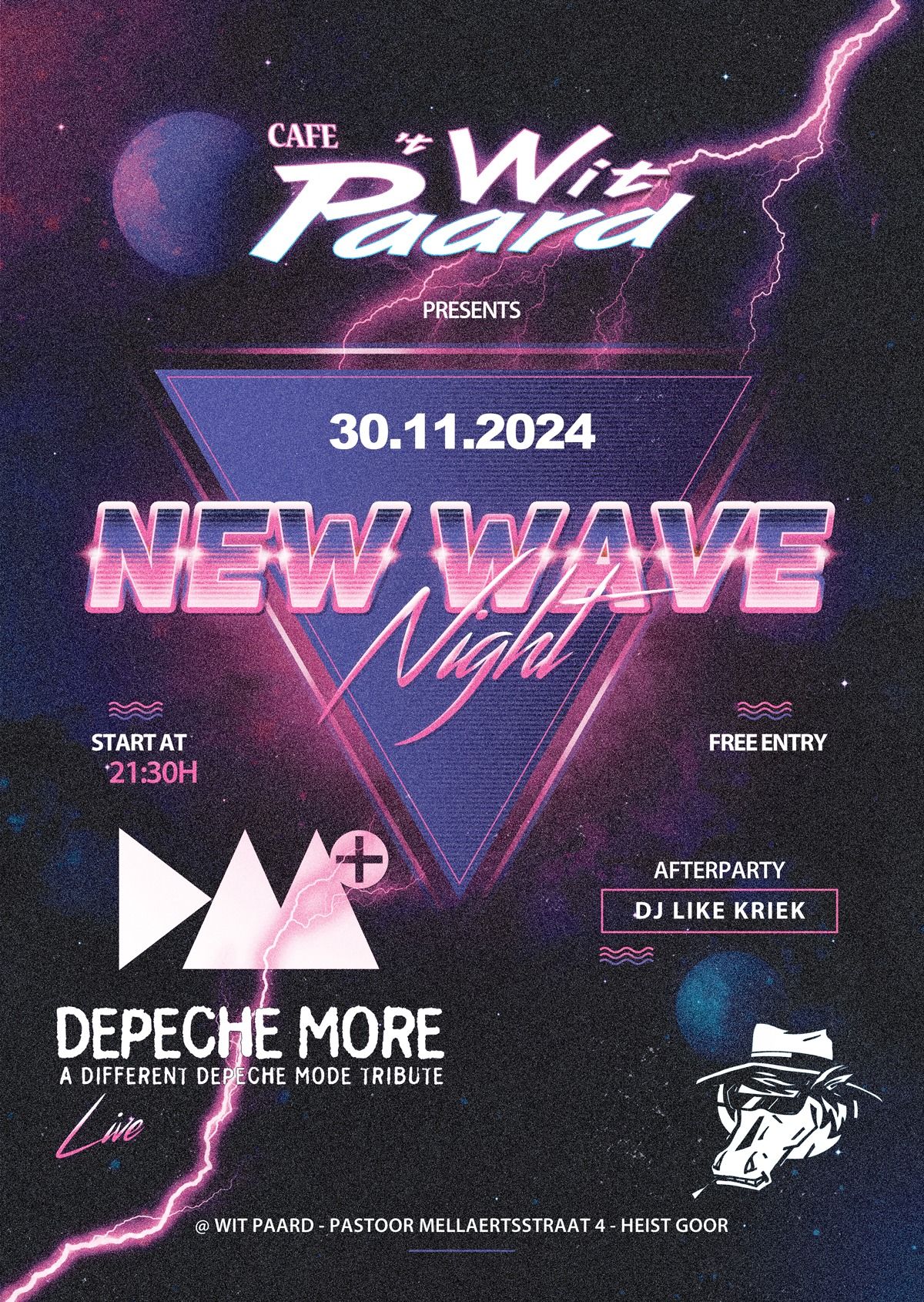 New Wave night met Depeche More (Depeche Mode tribute band)