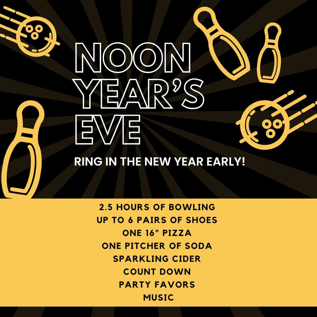 Noon Year's Eve at Pinz!