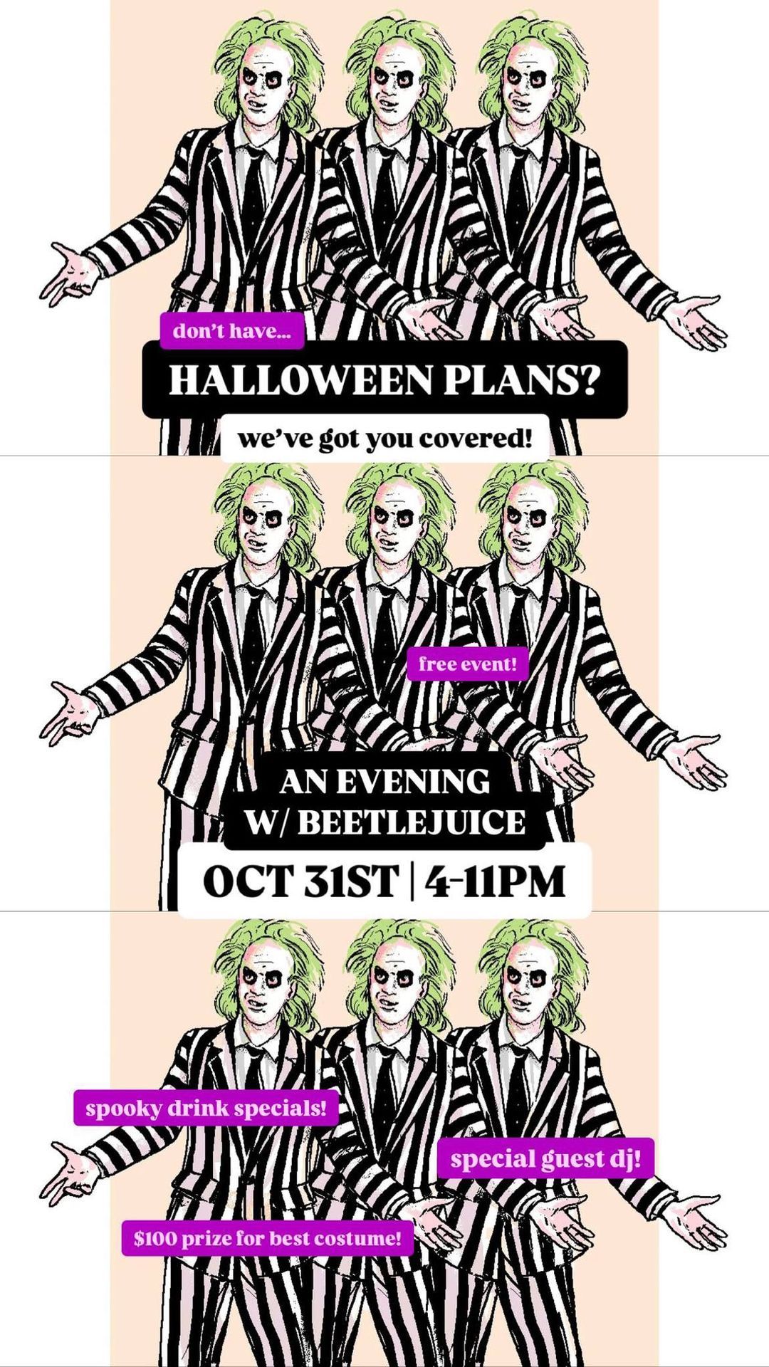 Syndicate Halloween Party: Beetlejuice Themed! 