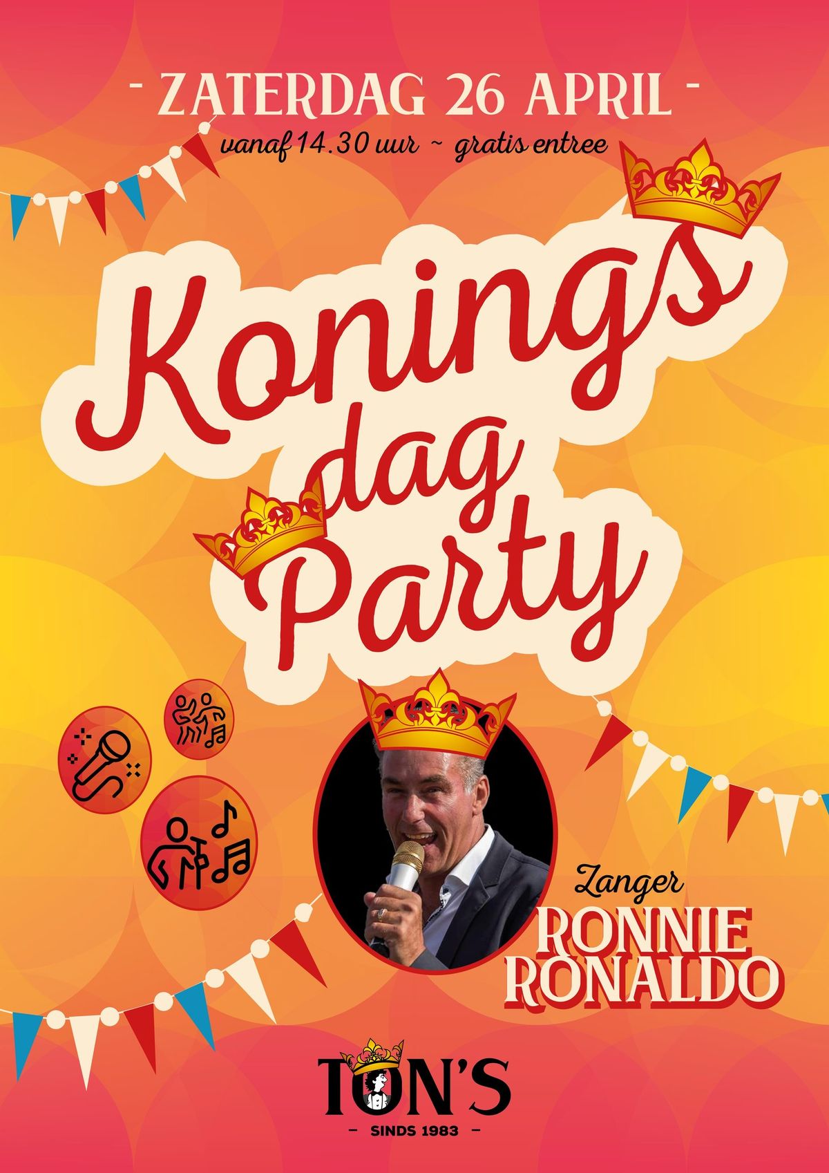 Koningsdag feest \ud83c\udf88 