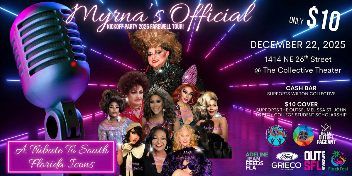 Myrna's Offical Farewell Kickoff Party