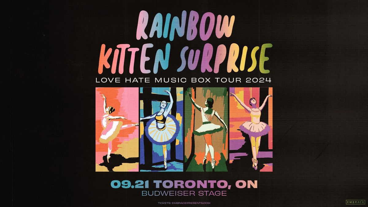  Rainbow Kitten Surprise @ Budweiser Stage | September 21st