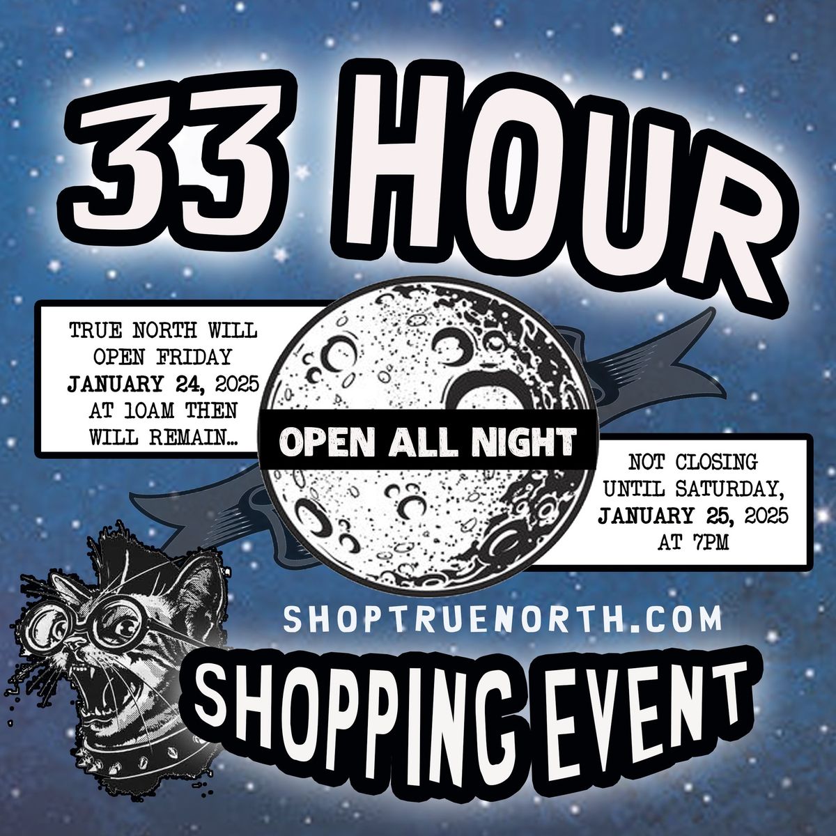 33-Hour Shopping Event