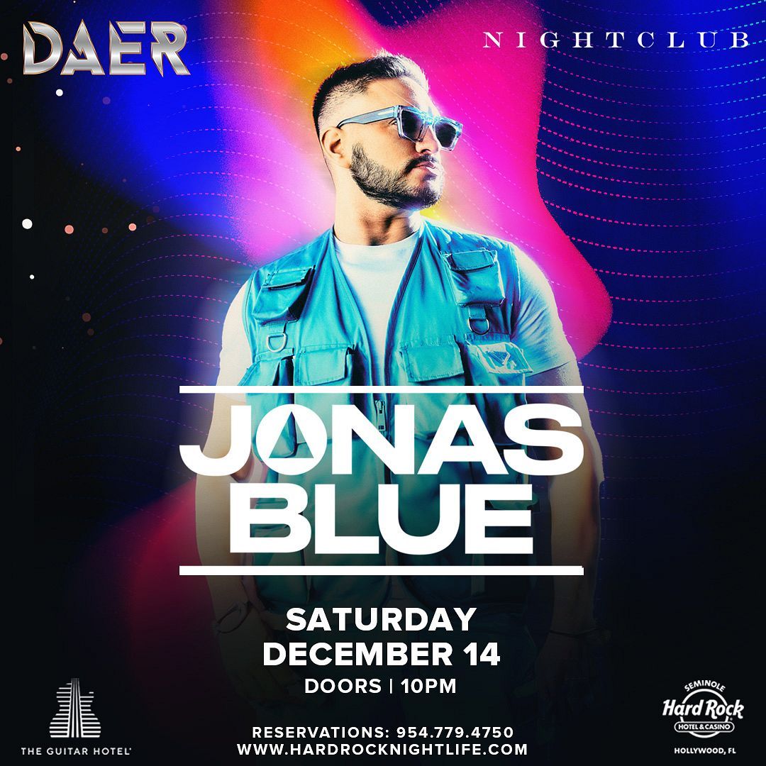 Jonas Blue at TAO Beach Dayclub