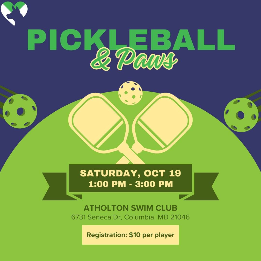 Pickleball & Paws: Fall Fest Pickleball Tournament and Adoption Event