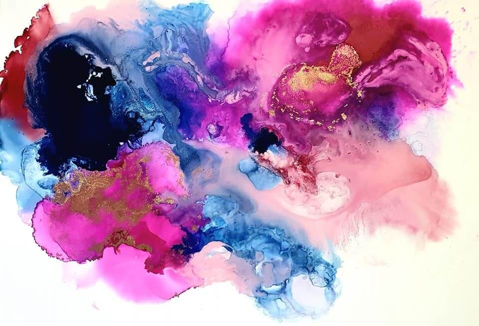 Alcohol Ink Come & Try It at The Art Lounge