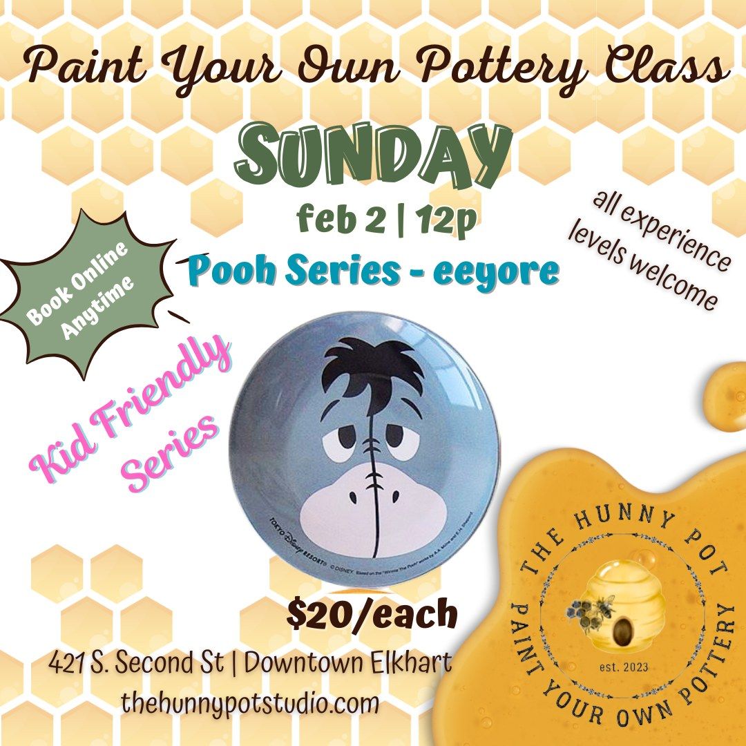 CLASS | Kid Friendly Eeyore - Pooh Series Plates 1 of 4