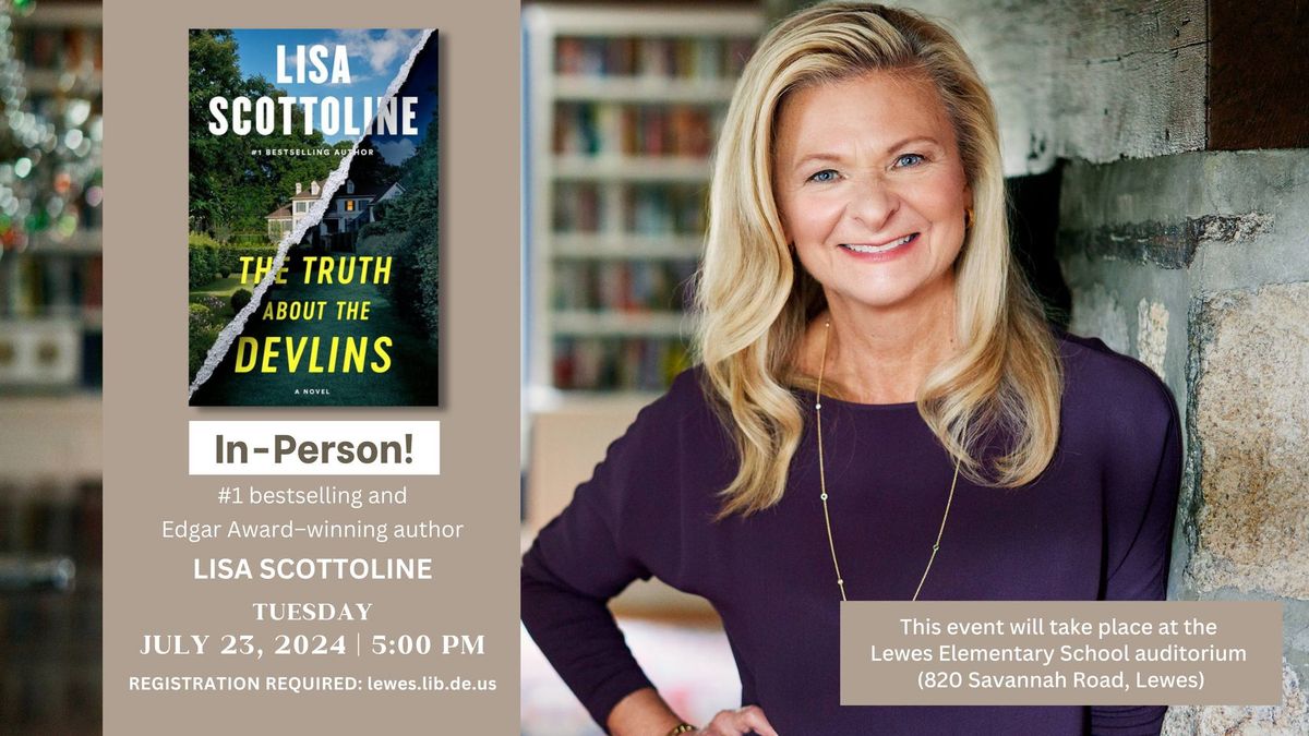 Conversation with Lisa Scottoline | The Truth about the Devlins