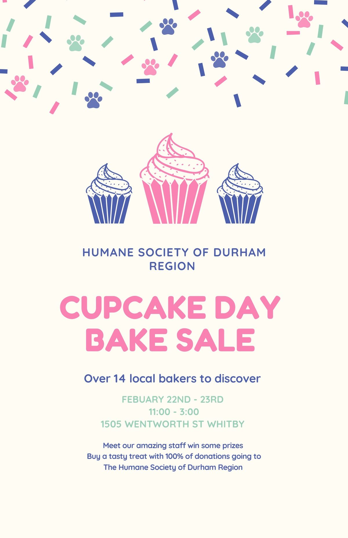 Cupcake Day Bake Sale