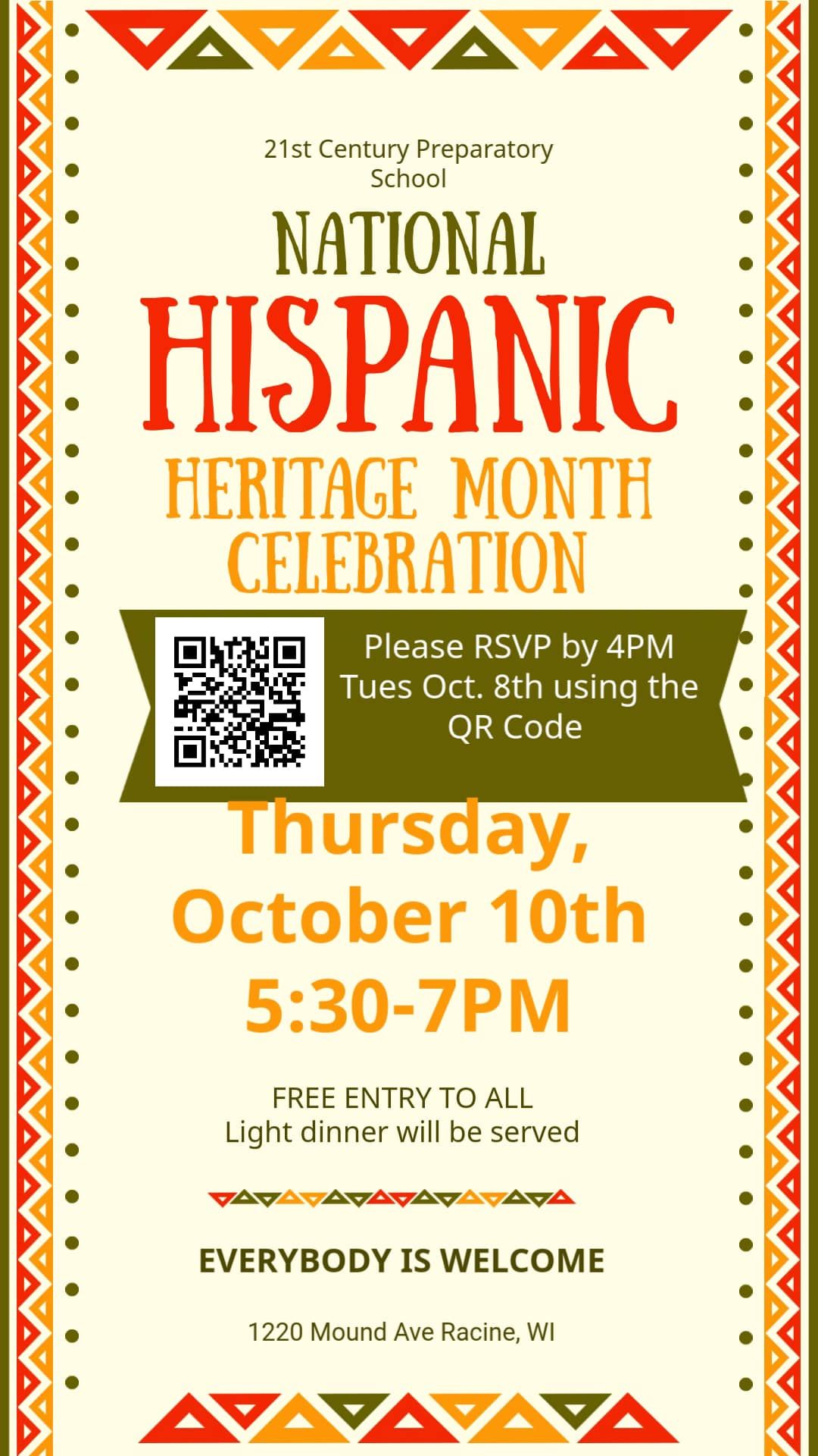 National Hispanic Heritage Month Celebration