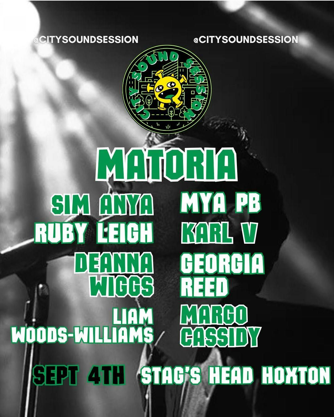 City Sounds Session - Sept 4th 