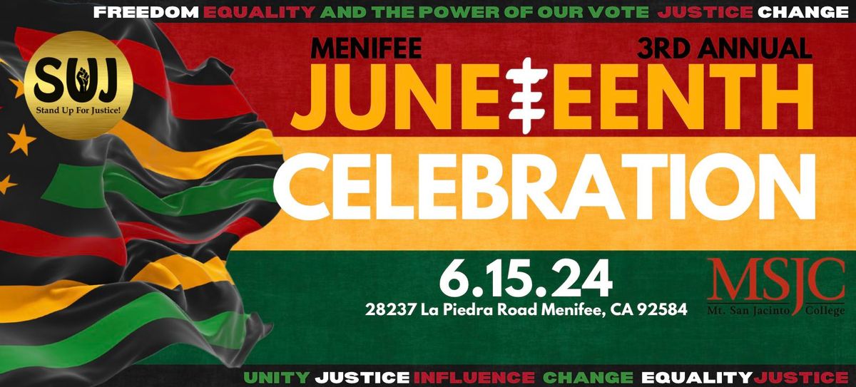 Menifee Juneteenth Celebration 2024