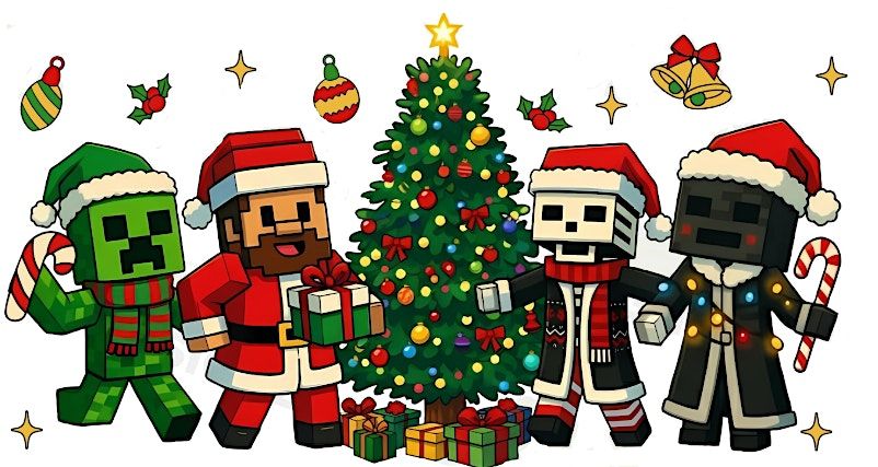 Christmas Coding and Minecraft Drop-in @  Milngavie Library