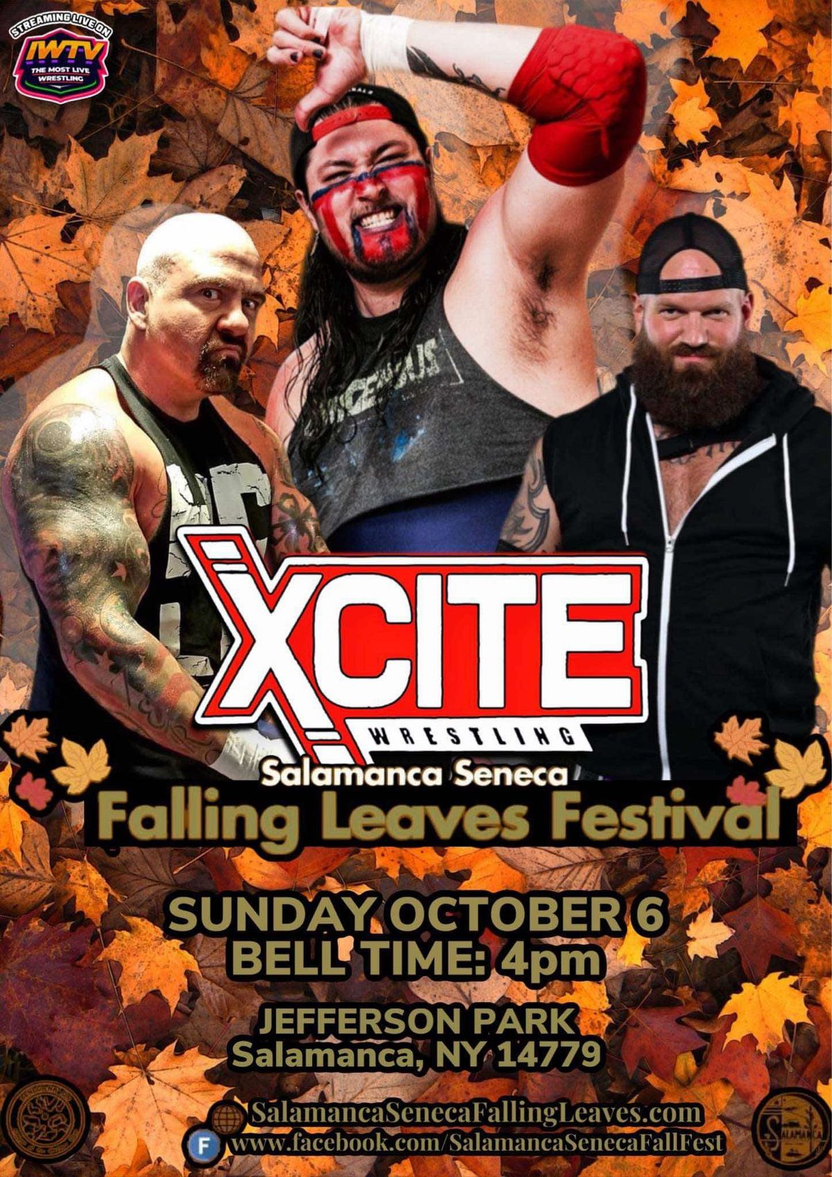 Xcite Wrestling Live! at Salamanca Seneca Falling Leaves Festival