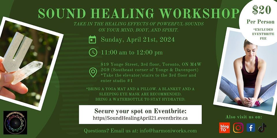 Sound Healing for Groups