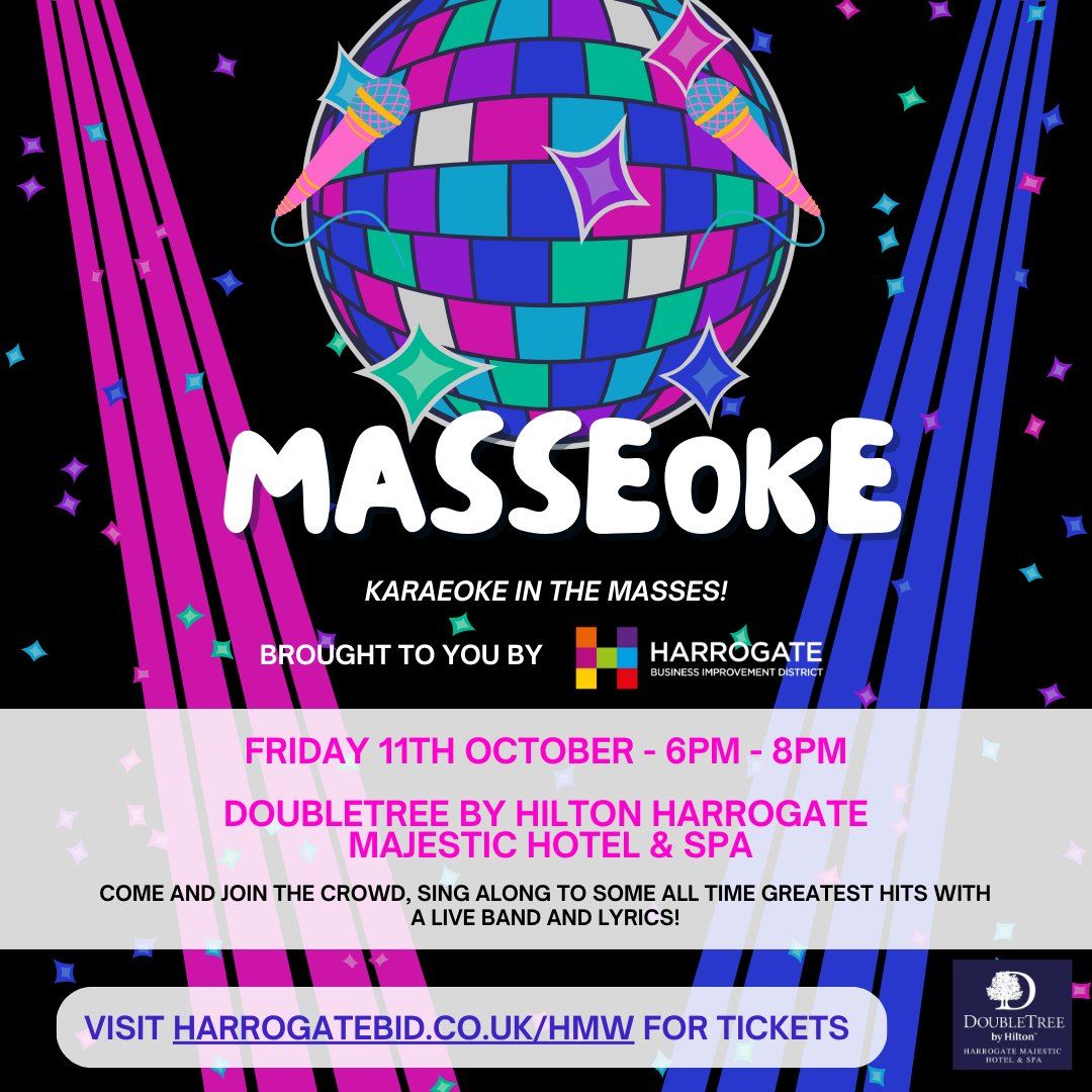 Masseoke - Harrogate Music Weekender 2024