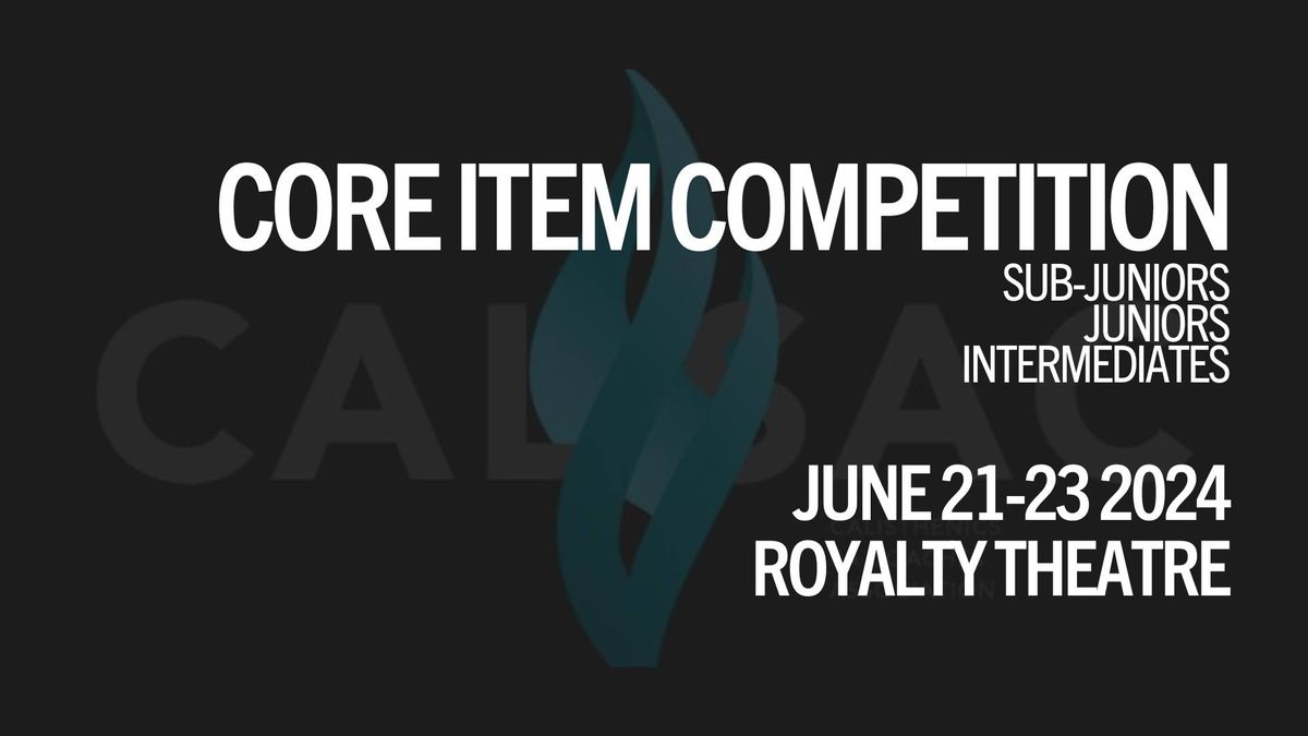 Core Item Competition 2024