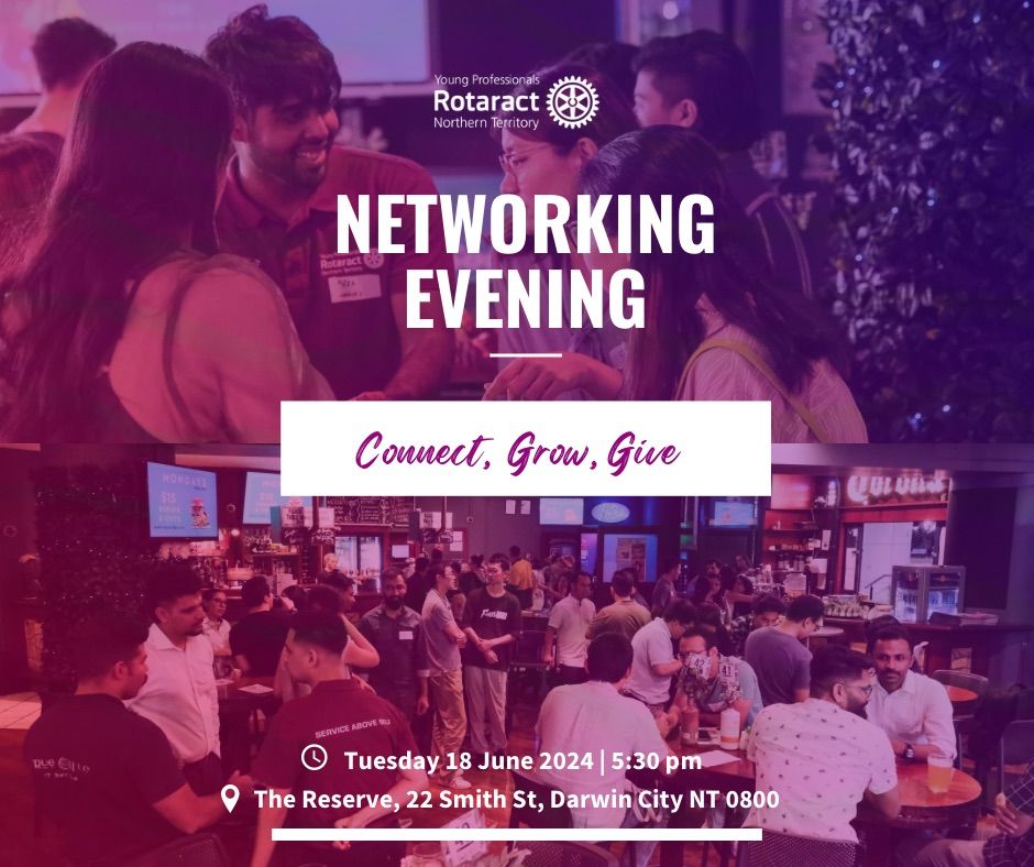 Young Professionals Rotaract NT Networking Event