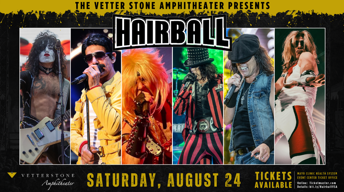 Hairball at Stormont Vail Events Center