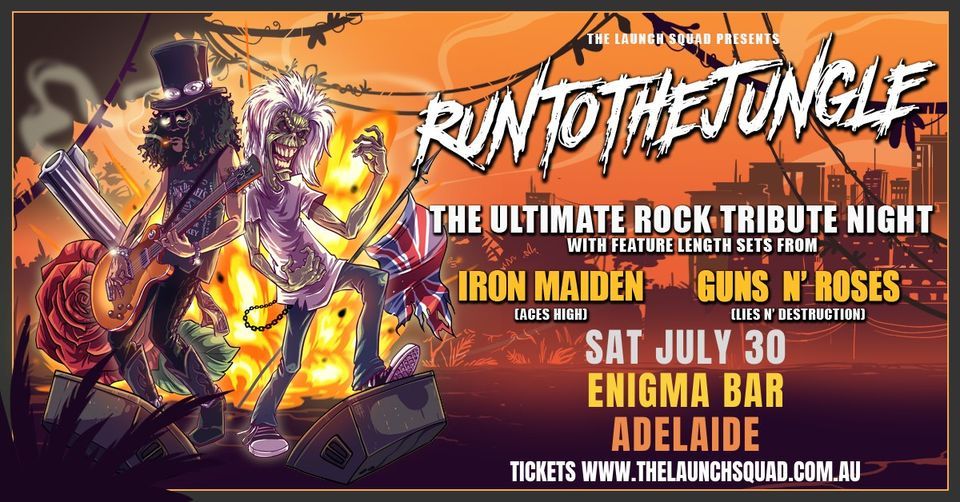 Run to the Jungle - ADELAIDE - Sat July 30