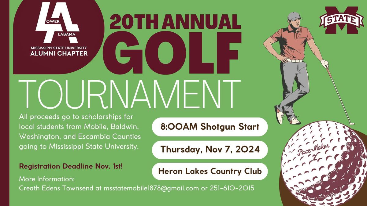 20th Annual MSU Alumni Golf Tournament