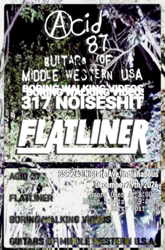 ACID 87 (St Louis) \/ GUITARS OF MIDDLE WESTERN U.S.A. \/ BORING WALKING VIDEOS \/ FLATLINER