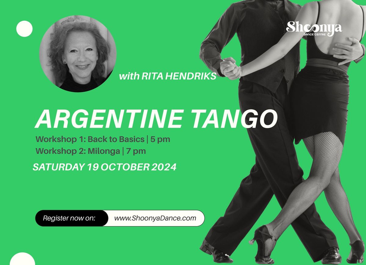 Argentine Tango & Milonga Workshops in Ghent | with Rita Hendriks