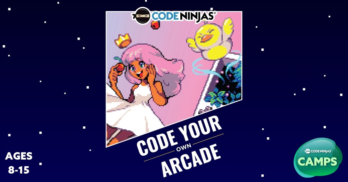 Summer Camps - Code Your Own Arcade - Code Ninjas Guildford