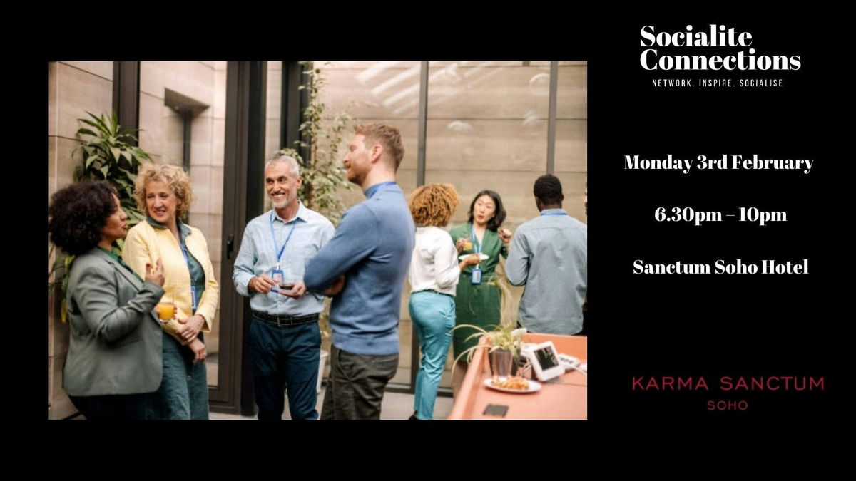 Networking for Investors, Entrepreneurs, Startups at Sanctum Soho Hotel