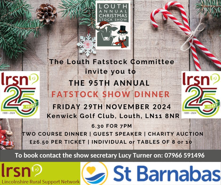 The 95th Fatstock Show Dinner 