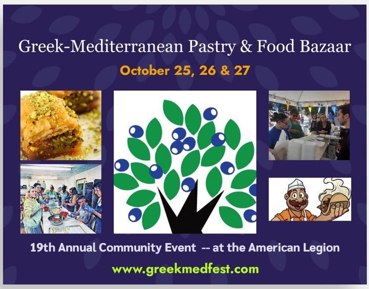 Greek-Mediterranean Pastry & Food Bazaar 2024